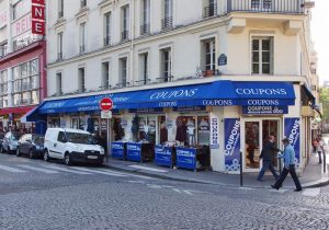 Montmartre fabric shop