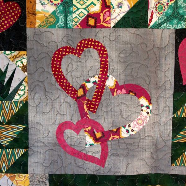 Random Heart closeup