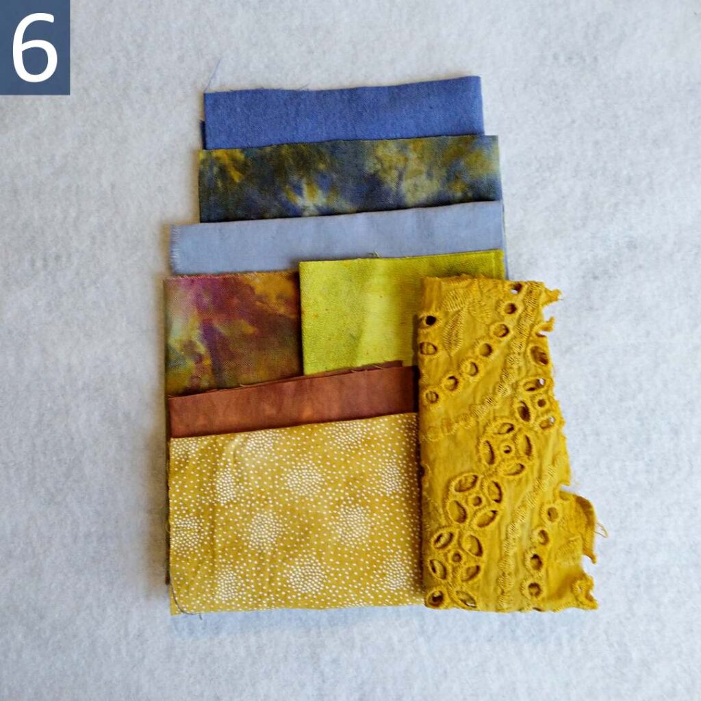 Blue Gold themed Inspiration Kit #6