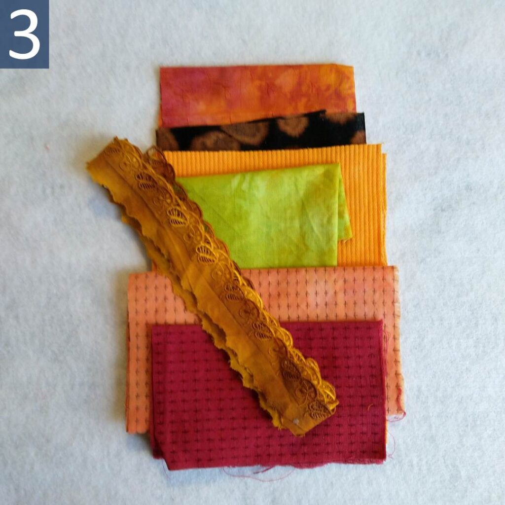 Orange Green themed Inspiration Kit #3